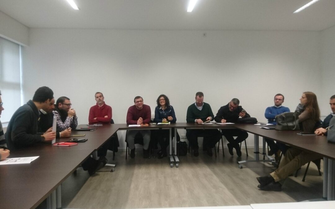 Reunião no âmbito do projeto SAGMC