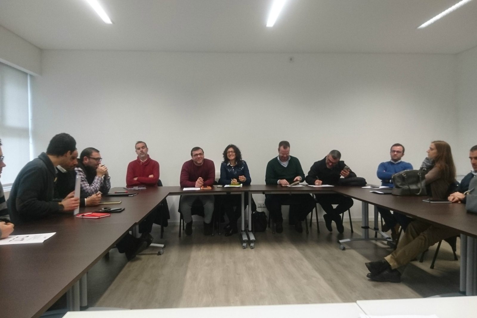 Reunião no âmbito do projeto SAGMC