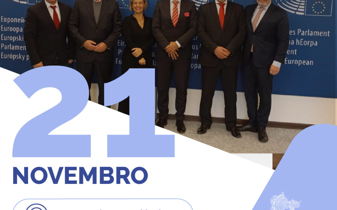 Reunião da CIM DOURO no parlamento europeu com a Eurodeputada Marta Temido