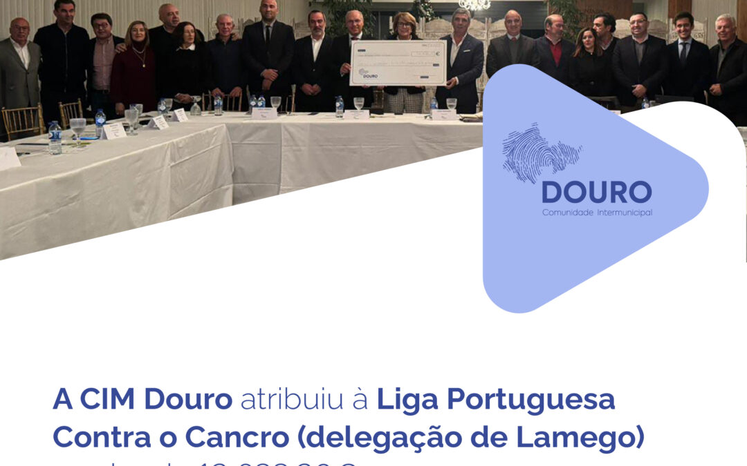 CIM Douro atribuiu à Liga Portuguesa Contra o cancro, delegaçao de Lamego a receita do II passeio motard “Passaporte Douro on Two Wheels“