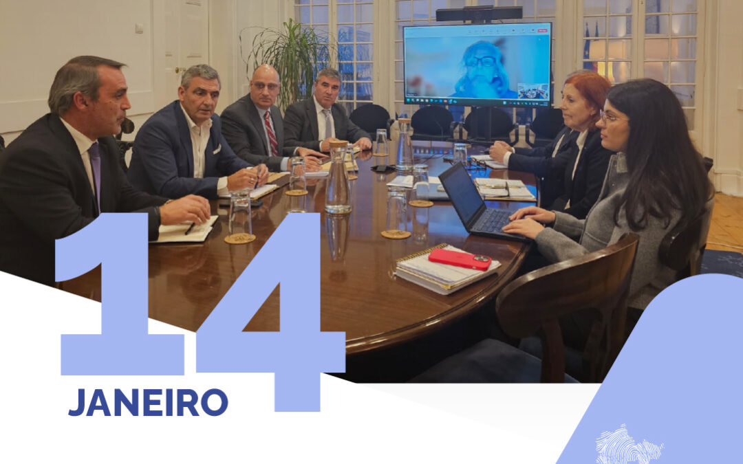 A Ministra do Ambiente e energia, Profª Maria Graça Carvalho , recebeu a Presidência da CIM Douro e o Secretariado Executivo Intermunicipal .