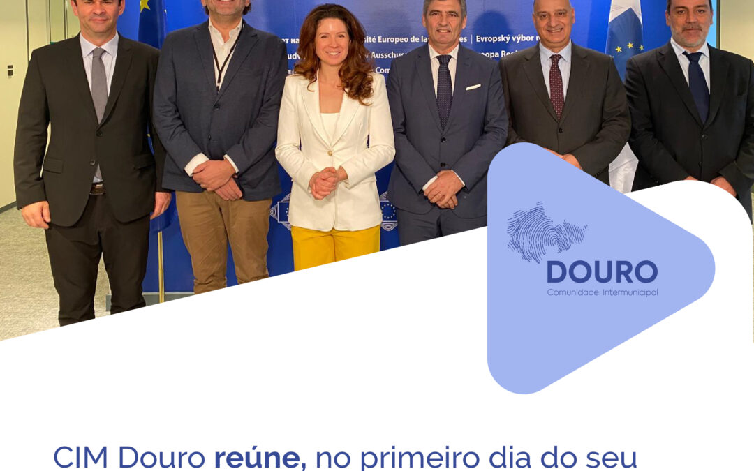 CIM Douro reúne com Kata Tüttő, no primeiro dia do seu mandato como presidente do Comité das regiões.