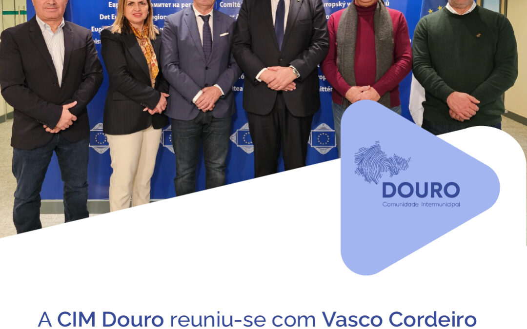 A CIM Douro reuniu-se com Vasco Cordeiro no dia em que conclui o seu mandato como Presidente do Comité das Regiões