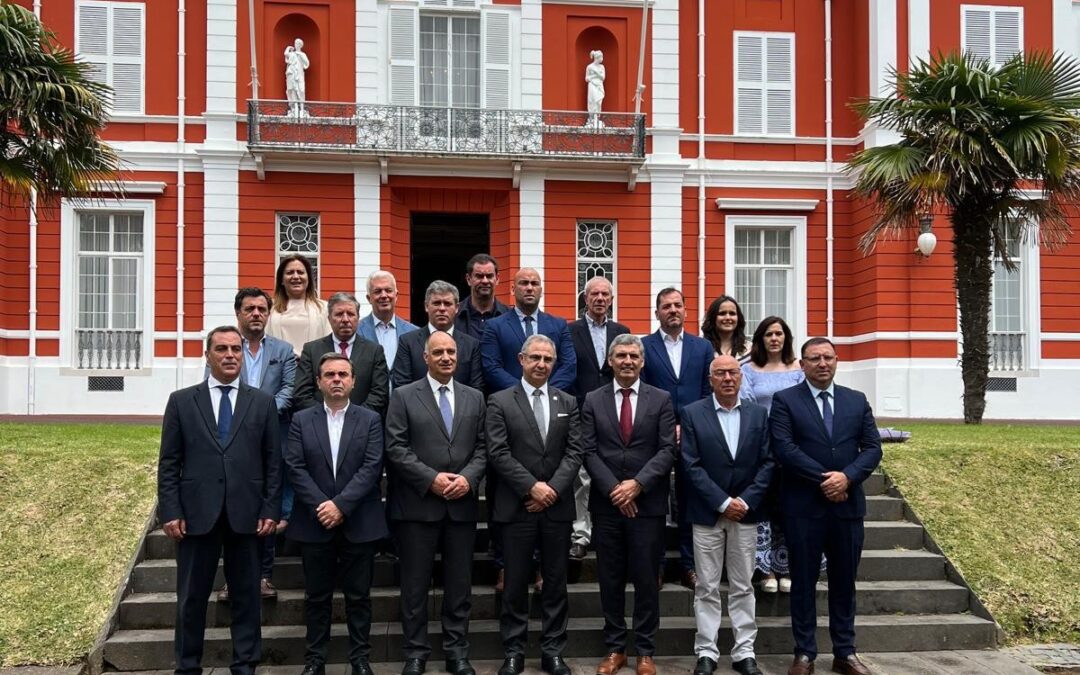Conselho Intermunicipal da CIM Douro recebido pelo Presidente do Governo Regional dos Açores.