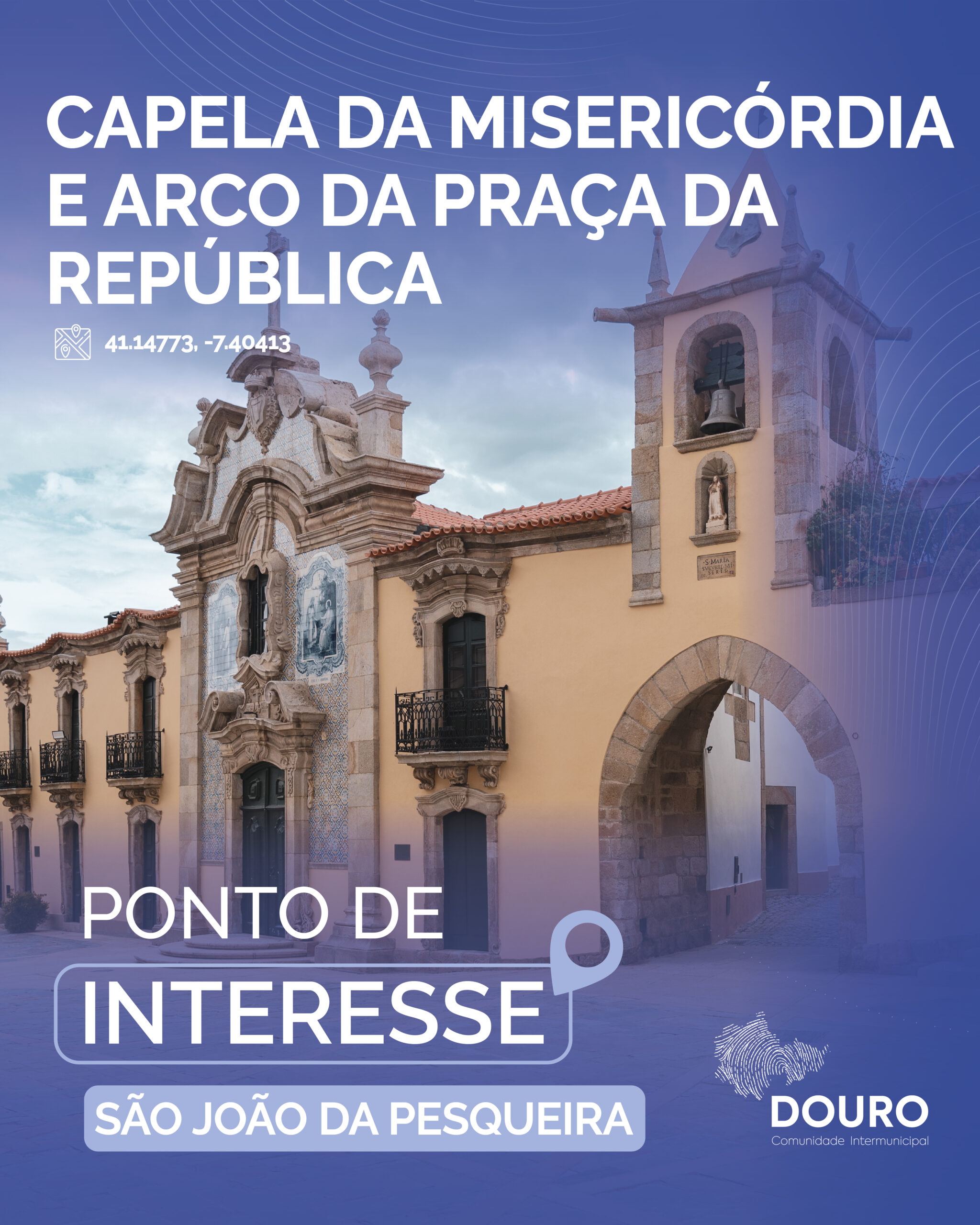 Capela da Misericórdia e Arco da Praça da república
