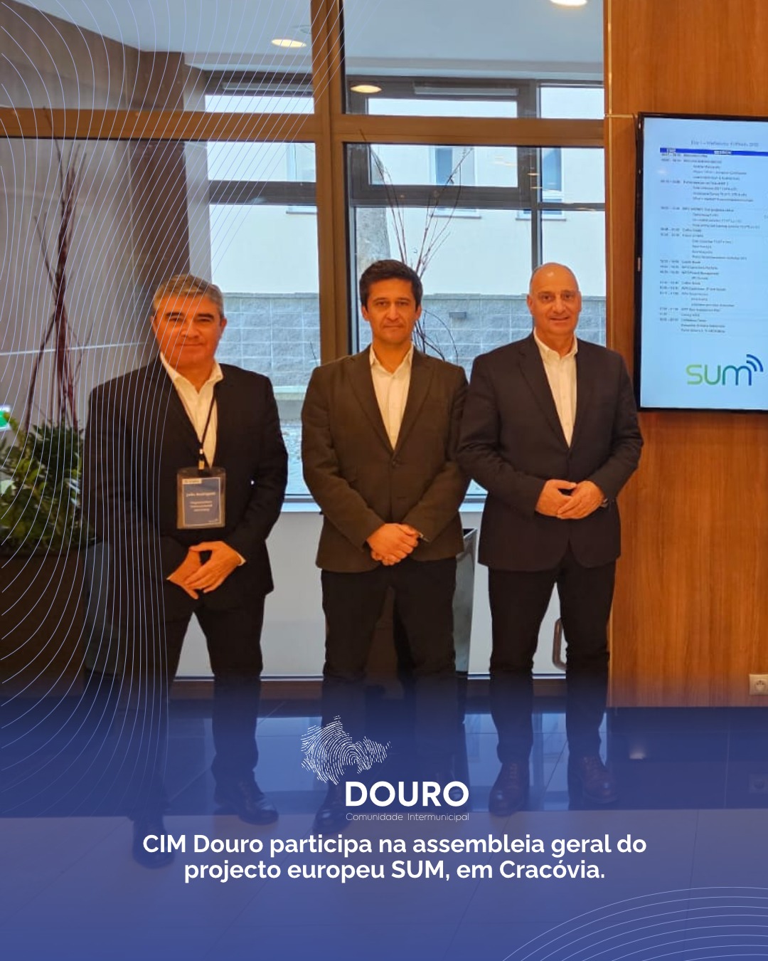 CIM Douro participa na assembleia geral do projeto europeu SUM, em Cracóvia