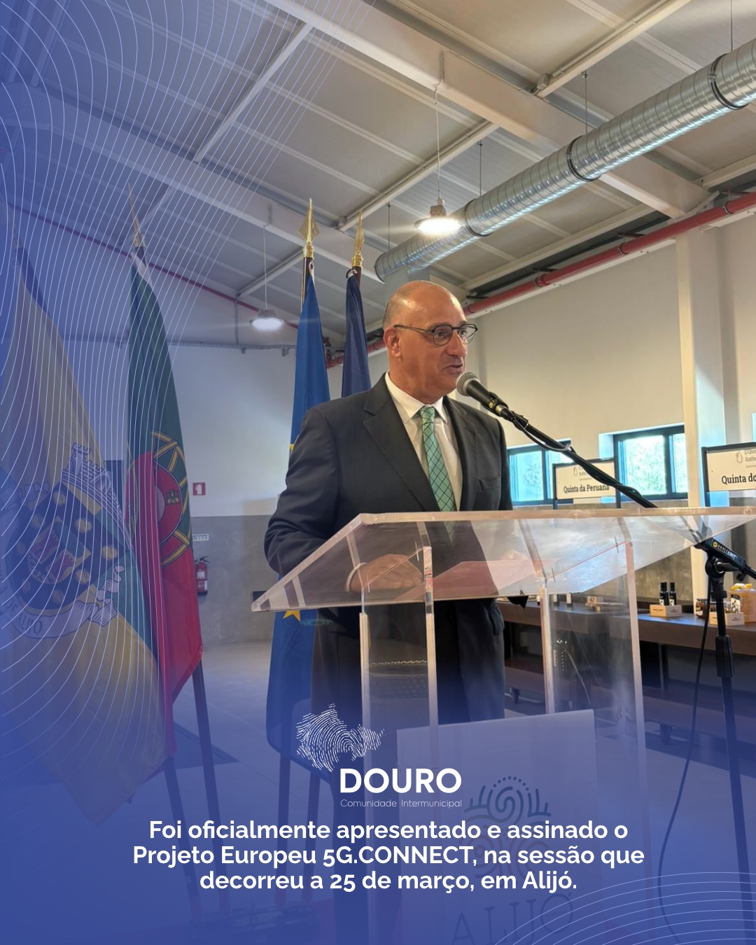 Projeto Europeu 5G. CONNECT oficialmente apresentado e assinado